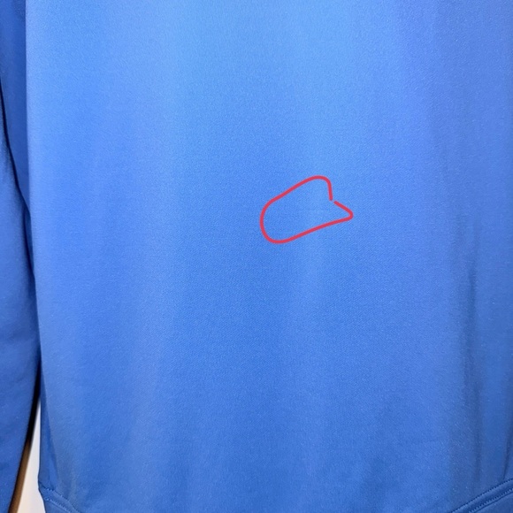 Johnnie-O Performance Quarter Zip Pullover Men’s Medium Blue Motion JMKO100300 - Picture 14 of 14